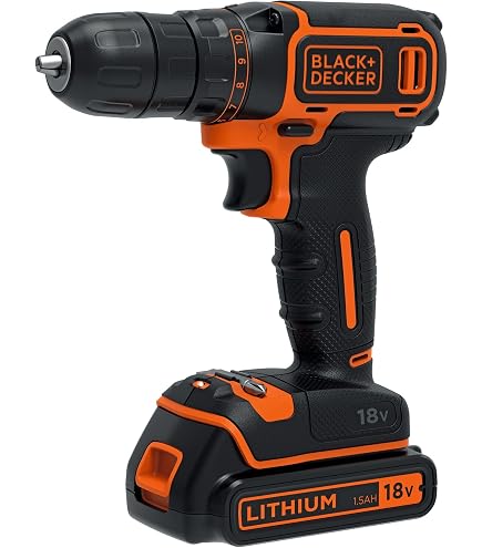 Black+Decker Akku-Multitool MT218KB – 18V Bohrschrauber & Oszillierer In Einem, 2 Akkus Inklusive