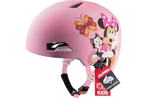 ‎ALPINA ALPINA Hackney - Leichter, Bruchfester & Optimal Klimatisierter Fahrradhelm für Kinder, Mit Nachrüstbarem LED für Gute Sichtbarkeit