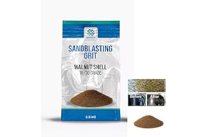 MASCOTA PRODUCTS Sandblasting Walnut grit 16/30 0.5 mm Cleaning Car Engines+Cylinder Heads 2.5 Kgs