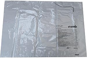 Pack of 10 Polyethylene Emptying and Disposal Bags FBPE 25L for Starmix Dustfixx Preseparator