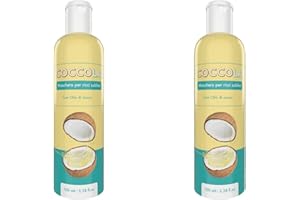 AlohaLabs Coccola Maschera Capelli Ricci Professionale Trattamento Professionale Cheratina Capelli Secchi Districa e Nutre i Capelli Ricci maschera capelli Pack x2