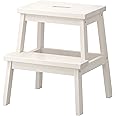 IKEA BEKVÄM Tritthocker, 50 cm, weiß