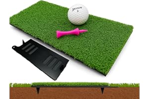 Golfplus Divot Action Golf Winter Fairway Mat Short Pile Winter Rules