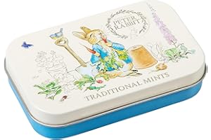 NEW ENGLISH TEAS Beatrix Potter Peter Rabbit Sugar Free Mints & Tin (35g) - Literary Souvenir Gift