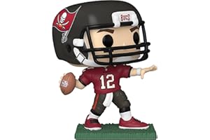 Funko Pop! NFL: Bucs - Tom Brady - (Home Uniform) - Figurine en Vinyle à Collectionner - Idée de Cadeau - Produits Officiels - Jouets pour Les Enfants et Adultes - Sports Fans