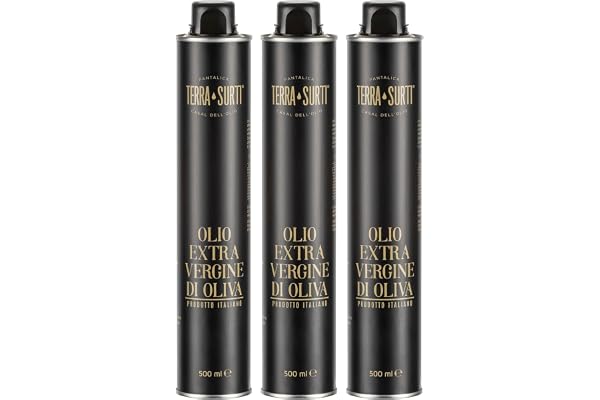 TERRA SURTI – Extra Jungfruolivolja, 100% Italiensk, Plåtburk 500 ml, Skörd 2025/2026 (3)