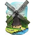 3D Holland Netherlands Fridge Magnet Souvenir Sticker Home & Kitchen Decor, Holland Netherlands Refrigerator Magnet