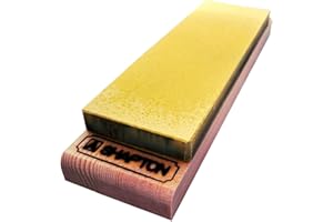 SHAPTON - Cote in ceramica giapponese, M15/grana media 1000,15 mm, pietra con base in legno