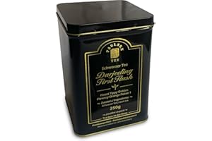 ‎PAULSEN TEE PURE TEA Darjeeling First Flush Ernte 2024 schwarzer Tee, 350g in einer für Lebensmittel geeigneten Dose