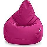 Loft 25 - Poltrona sacco da gaming, per soggiorno all’interno e all’esterno resistente all’acqua, design ergonomico per offri