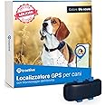 Tractive - GPS per cani | N. 1 sul mercato | Localizzazione in tempo reale in tutto il mondo | Notifiche antifuga | Monitorag