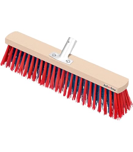 Balai cantonnier - Monture en Bois 60 cm - Douille en métal