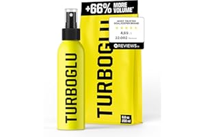 ‎T1TAN T1TAN Grip Spray für Torwarthandschuhe, TURBOGLU & AQUAGLU, 200ml, Grip Booster bei jedem Wetter, Fußball Torwarthandschuh-Spray