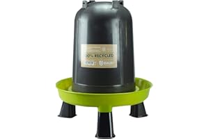 Kerbl abreuvoir pour volailles, avec pieds, en plastique eco recycle, 5 l