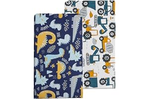 AISAWATE 2 sábanas bajeras ajustables para cuna de 140 x 70 cm, 100% algodón suave, protector de colchón para bebé, sábana bajera ajustable con altura de colchón de hasta 15 cm de altura