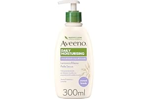 Aveeno Crema Corpo Idratante, Daily Moisturising, Aroma di Lavanda, Pelli da Normali a Secche, anche Pelli Sensibili, 300 ml