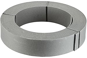 Oase PondEdge 14 cm, 25 m Teichrand und Beeteinfassung Sistema di Bordo per laghetti e aiuole, Grigio, 63 x 63 x 6.3 cm, unità