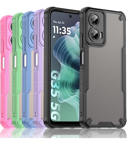 Hülle Für Motorola Moto G75 | Ultra Dünnes Silikon Case Gelb, Rutschfest & Stoßfest – Mit Wärmeableitung