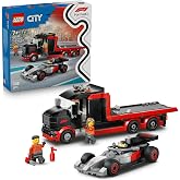 LEGO City Audi F1 Yarış Arabalı F1 Sergileme Kamyonu 60493 &ndash; 7 Yaş ve &Uuml;zeri &Ccedil;ocuklar i&ccedil;in Audi Pilotu ve 2 Pit Ekibi Minifig&uuml;