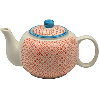 Théière « solitaire » Noël Cerfs en porcelaine | La Magie d'Antan - EShop
