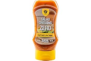 RABEKO PRODUCTS Rabeko Zero Sauce - sauce à salade, 1 x 350ml - produits sains à faible teneur en glucides à teneur réduite en calories et en matières grasses pour salade, frites, hamburgers - sans gluten ni lactose