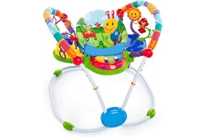 Baby Einstein, Neighborhood Friends Spring- und Spielcenter med mer än 12 leksaker, ett piano och ljus, kan roteras 360°