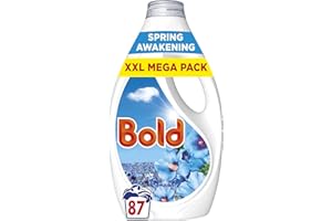 Bold Washing Liquid Laundry Detergent 87 Washes, 2.697l, Spring Awakening, Outdoor Freshness That Lasts And Lasts With Build In Stain Remover And Lenor Freshness