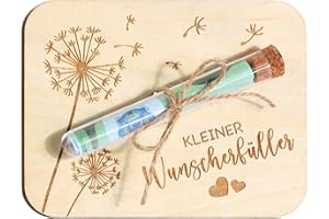 BOFUNX Wunscherfüller Geldgeschenke Verpackung mit Umschlägen Lustige Geschenke Geldgeschenk aus Holz für Weihnachten Geburtstag Hochzeit Jugendweihe Reisen