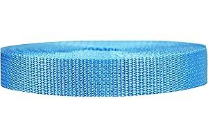 Strapworks Lightweight Polypropylene Webbing - Poly Strapping for Outdoor DIY Gear Repair, Pet Collars, Crafts – 3/4 Inch by 10, 25, or 50 Yards, Over 20 Colors