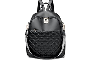 KESUDE Zaino Donna - Borsa Donna Elegante Firmato Backpack Pelle PU Zainetto Impermeabile Zaini Casual Daypack per Ufficio Scuola Viaggio Lavoro Shopping