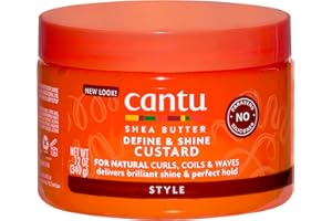 Cantu Shea Butter for Natural Hair Krem Definiujący i Rozświetlający do Włosów, 340 g