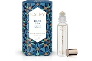 A ATHENA'S KALEY KALEY | Profumo in Olio Roll On Dark Sea, Fragranza Legnosa e Marina, 10ml, Made in Italy