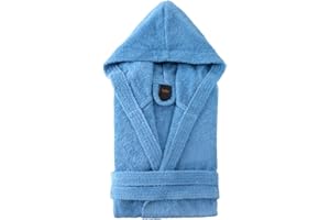 Top Towel - Élégant - Peignoir pour Femme et Homme 100% Coton, 500 g/m² - Option Capuche ou Sans Capuche - Doux et Absorbant pour Douche, Spa et Piscine