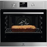 Electrolux Electric Recessed Oven, EOF6P54TX, Pyrolytic, 72 L | SurroundCook 9-Function Oven (3 Pyrolysis Cycles) Large Capac