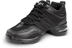 Asyusyu Baskets de danse pour femme - Chaussures de danse pour pom-pom girl Zumba Line Dance Jazz