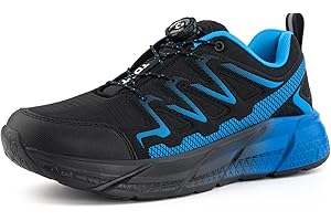 TDDT Scarpe Running Corsa Uomo Donna Scarpe Ginnastica Trail Running Sportive Sneakers Jogging Trekking Outdoor Fitness Nero EU 37-47