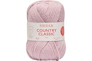 Sirdar Country Classic 4 Ply, Rose Pink (955), 50g