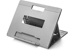 Kensington K50420EU Elevador y Soporte Enfriador Ergonómico y Ajustable SmartFit Easy Riser Go, para Portátiles, Notebooks, Ultrabooks, ChromeBooks y SurfaceBooks de hasta 17"