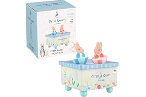 Orange Tree Toys Peter Rabbit Toys - Peter Rabbit Wooden Music Box, Musical Toys, Toddler - Perfect Baby Gifts for Nursery, Early Development & Activity Toys - Official Licensed Peter Rabbit Gifts