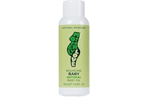 Motherlylove Natural Baby Oil to Moisturise & Massage Baby’s Skin - Suitable for Newborns - Fragrance-Free - 100% Natural & Vegan Plant-Based Oils: Baobab, Coconut & Vitamin E