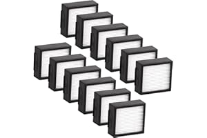 CHAIN PEAK (12 Stück) Ersatz-HEPA-Filter kompatibel mit iRobot Roomba Combo J7+ plus/Combo j5+/ Combo j9+ Roboterstaubsauger HEPA-Filter-Zubehörset 12-teilig (NUR FÜR Combo J-Serie)