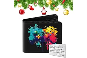 Roacap Teen Boys Wallet, Cool Wallets for Kids Son 9-12/8-10/8-12 with Wallet Card, Funny Leather Bifold RFID Blocking Wallet, Purse Coin Pocket Id Window for Men Boy Male Youth Guys