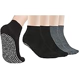 di calzini antiscivolo calzini antiscivolo per donna uomo, calzini antiscivolo per yoga Home Barre Pilates allenamento ospeda