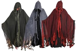 Mantel med till Halloween-firandet Återanvändbar Läskig Spökkappa