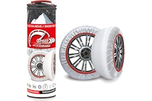 SPEED ART OF SPARE PARTS Speed Calze da Neve OMOLOGATE EN 16662-1 per Pneumatici GOMME 205/55 R 16