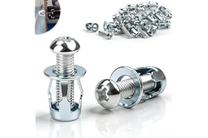 mawmuaw hålväggsplugg metall M5x25 mm, 30 st hålrum metall ankare | Kronblad expansionsspår, jack spår, hålighetsplugg tunn, fixturer ihåliga dörrar, väggar, järnplåt, ark