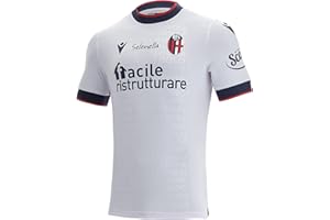 Macron Merchandising Ufficiale Camiseta Away Bologna FC 2021/22 Unisex Adulto