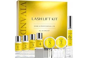 Wimpernlifting Set, Professionelles Lash Lifting Set für langanhaltenden Schwung, Salonqualität für Zuhause, Einfaches DIY Set für vollere, natürlich wirkende Wimpern