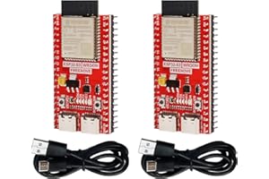 Freenove ESP32-S3 ESP32 S3 Board Lite (16 MB Flash) (2 Pack), Dual-Core 32-bit 240 MHz Microcontroller, Onboard Wireless, Python C Code, Example Projects Tutorial