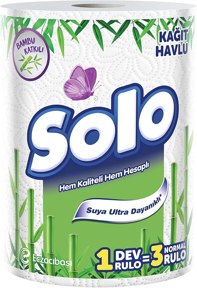 SOLO Bambu Dev Rulo Havlu 1=3